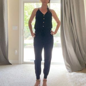 Navy jumpsuit